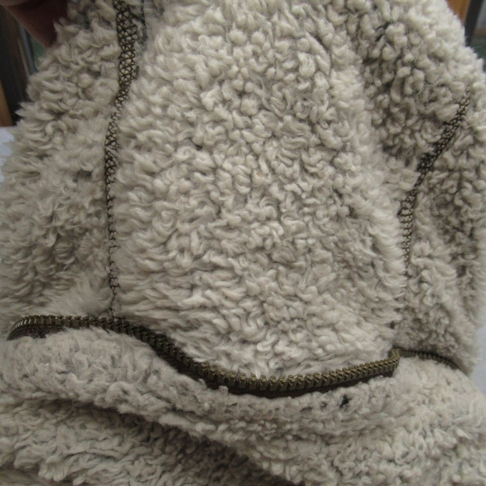Kuhl Vest Women Small Brown Pockets Sherpa Shealing Flight Hooded Full Zip - Picture 13 of 14